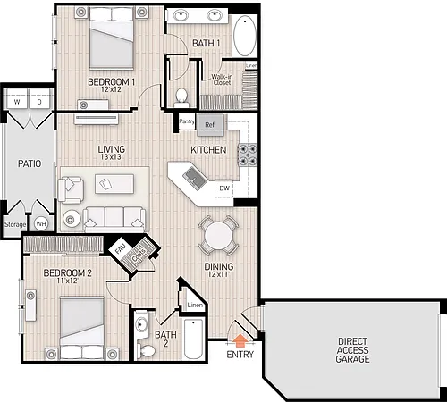 Floor plan Plan F