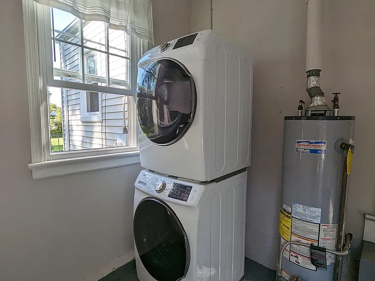 Washer and dryer