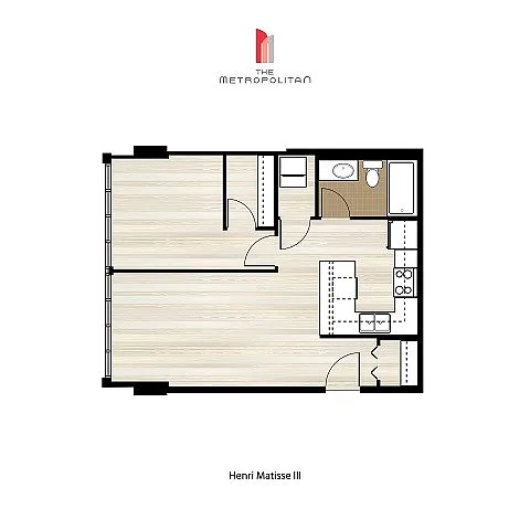 Floor plan Henri Matisse 3