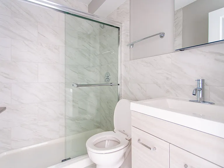 Renovated Bathroom - Marble Style