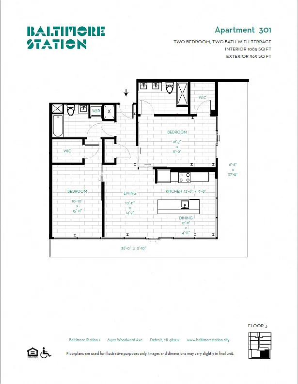 Floor plan 301