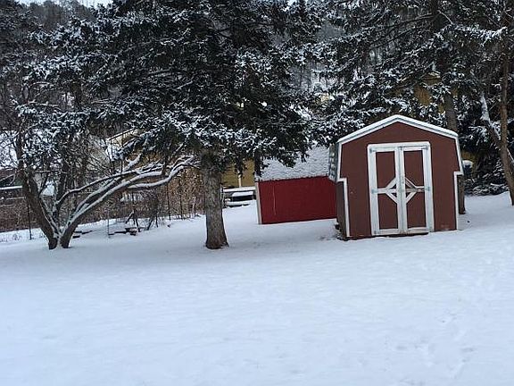 Shed to East of House