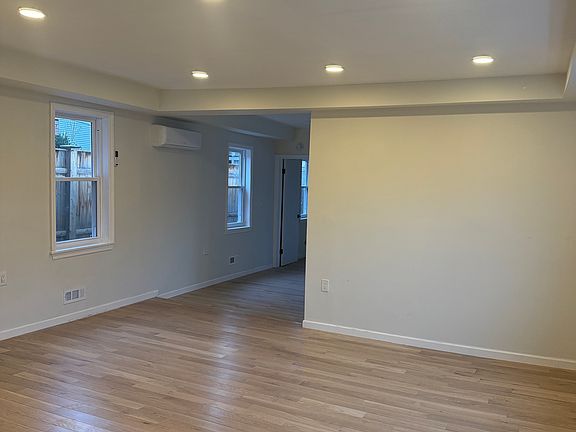 living room with mini split