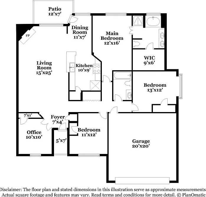 3 bed, 2.0 bath, 1650 sqft, $2,075 — Photo 2