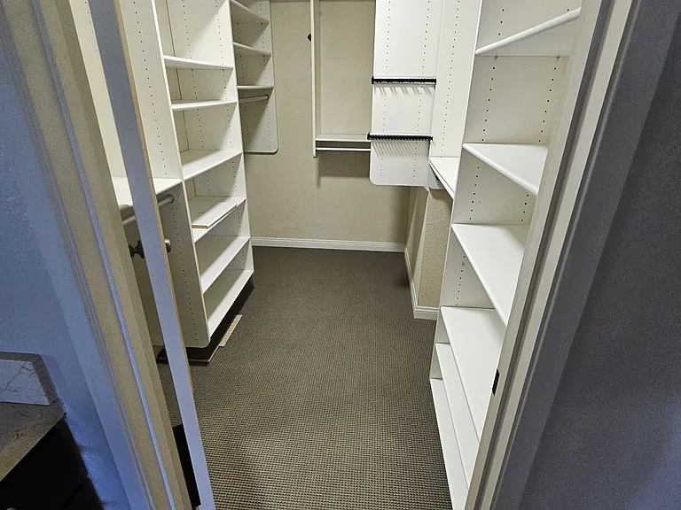MASTER CLOSETS
