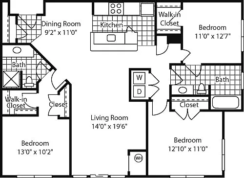 Floor plan Zaph
