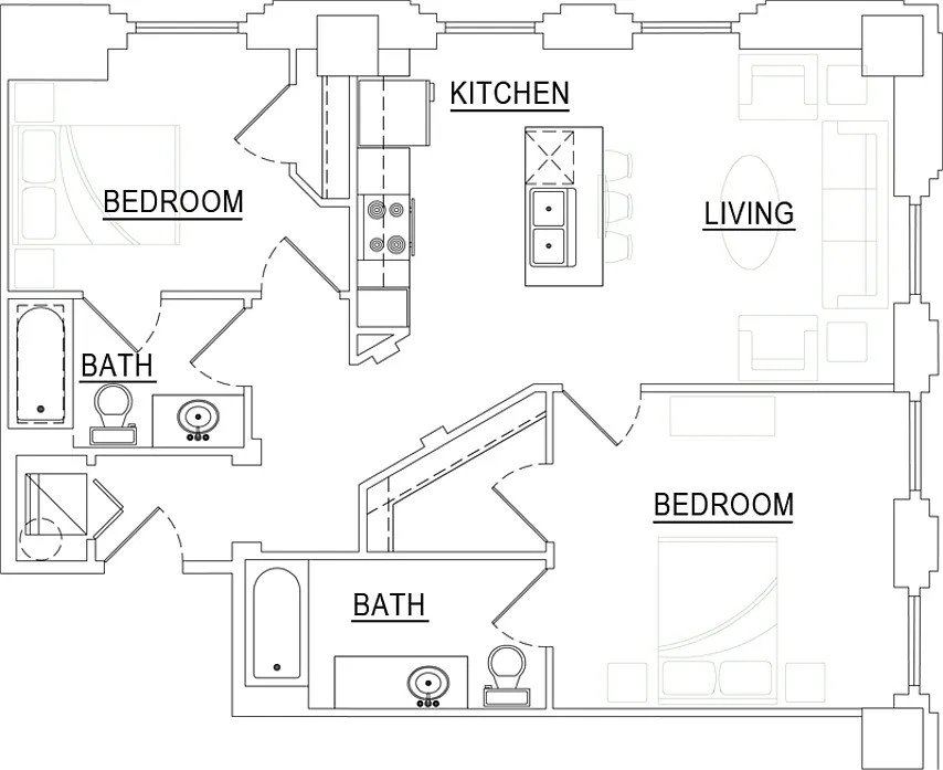 Floor plan Lindemann
