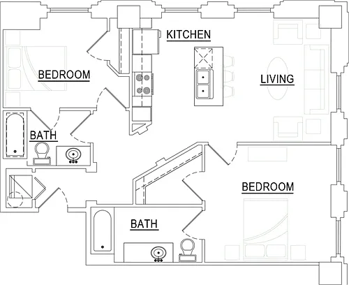 Floor plan Lindemann