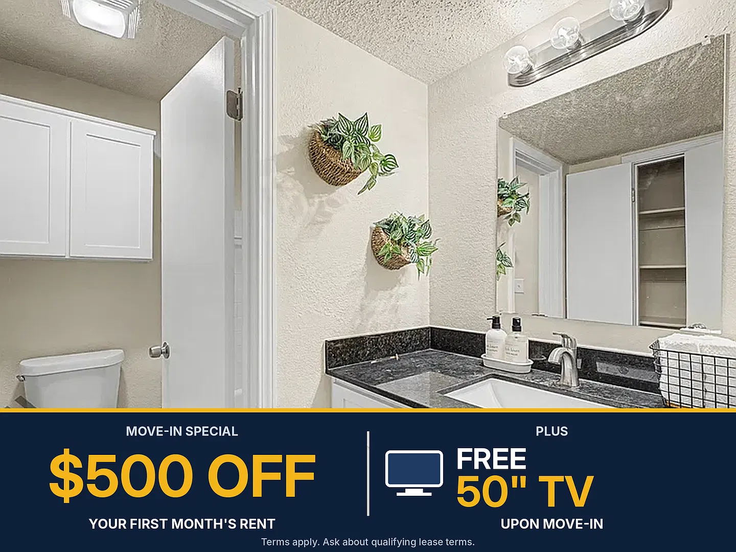 $500 Off Move In Special W/ Free 50'' Tv! — Photo 1