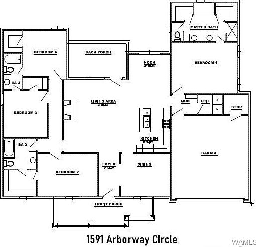 1st image of 1591 Arborway Cir