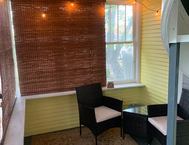 Shared porch
