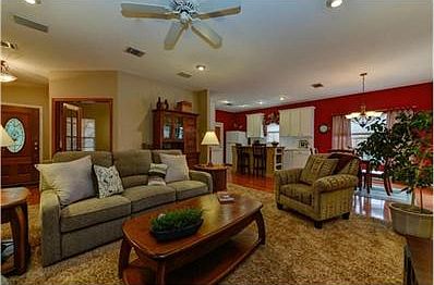 Open living room