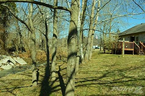 Rear of the Home and Creek