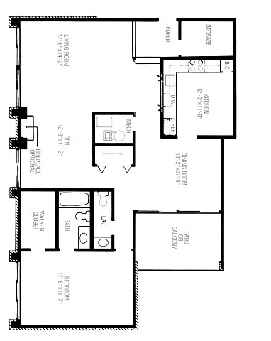 Floor plan Brookdale - C1