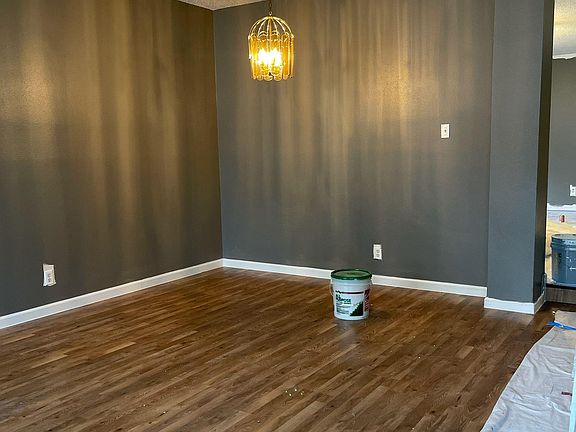 Finishing touches for move-in on 11/20 are coming. This is the picture of the formal dining room.