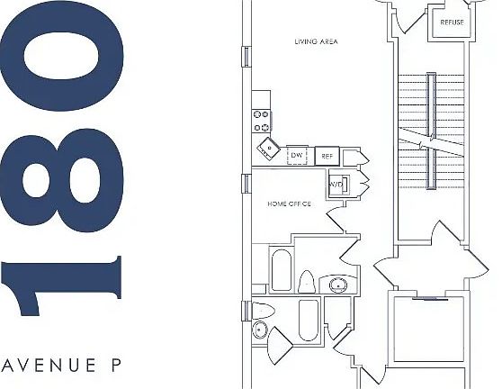 2nd image of 1808 Avenue P #3D