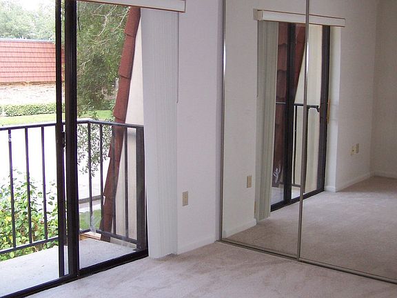 Bedroom with balcony
