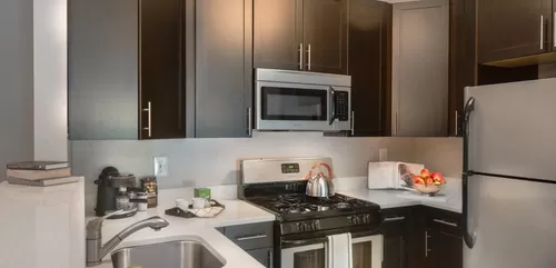 Fully Renovated Kitchens (in select units) - The Morgan Apartment Homes