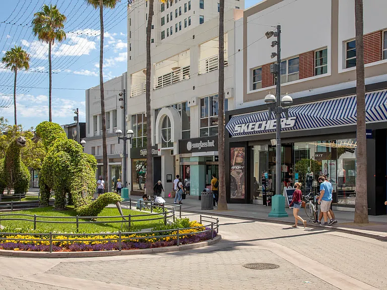 Nearby Santa Monica Place and all of your favorite retailers.