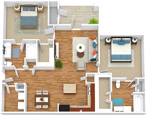 Floor plan Monahan