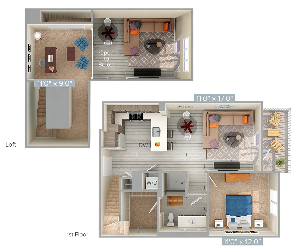 Floor plan A3L-852