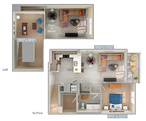 Floor plan A3L-852