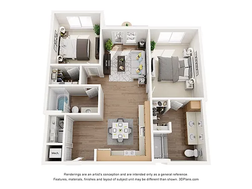 Floor plan B1