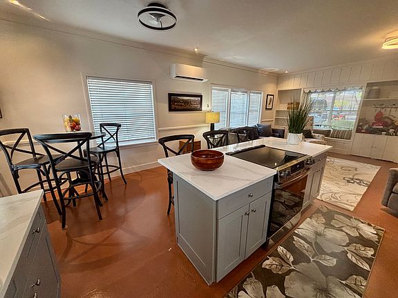 open kitchen /living area
new mini split cooling