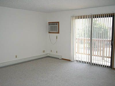 Living room with patio