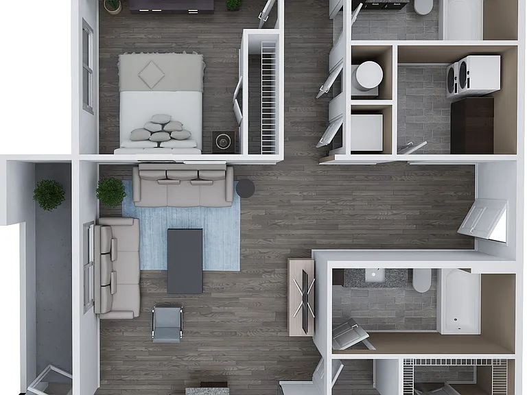 F2 - Three Bedroom, Three Bath F2 - Three Bedroom, Three Bath