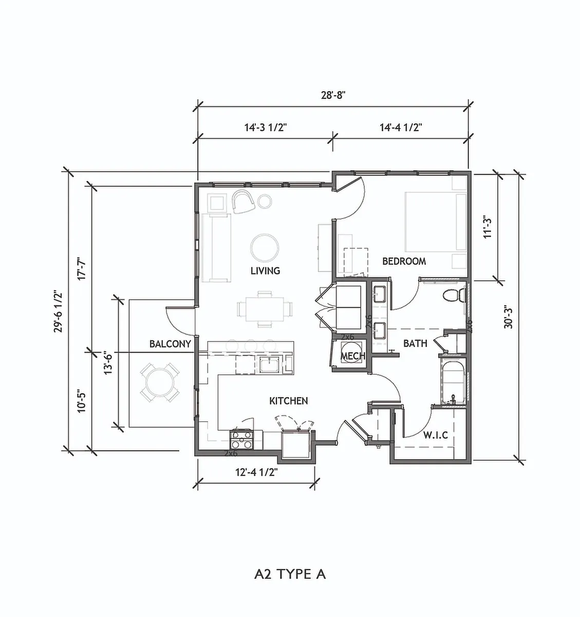 Floor plan A2.A