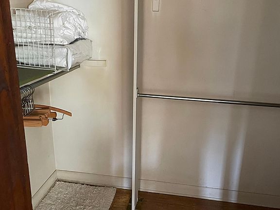 Part of walk-in closet