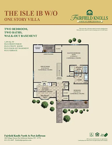 Floor plan Isle With Walk-Out Basement