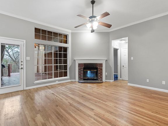 living room looking at back porch