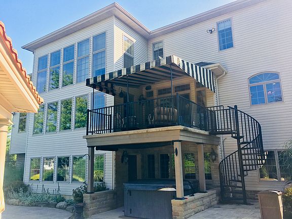 Balcony and Spiral Stairs