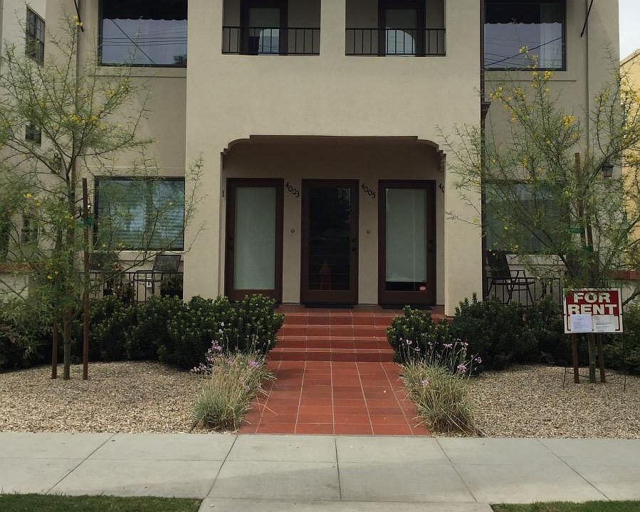 Front of complex