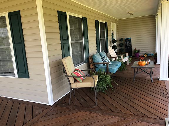 View from wrap around porch 