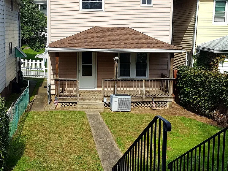 Back Porch and Yard