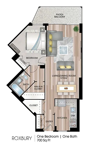 Floor plan Roxbury