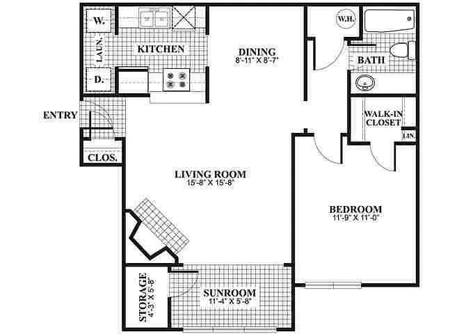Floor plan 0869A8