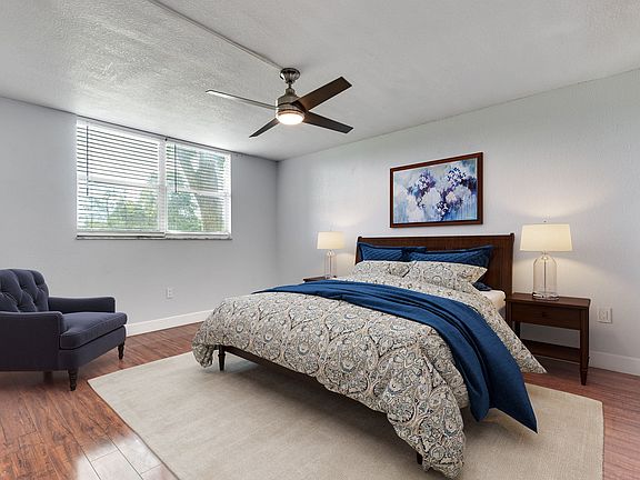 Virtually Staged Bedroom