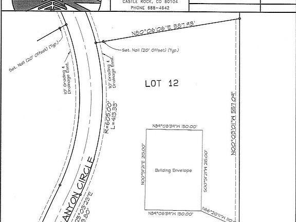 Lot 12 Site Plan