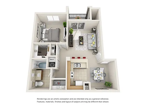 Floor plan Calumet