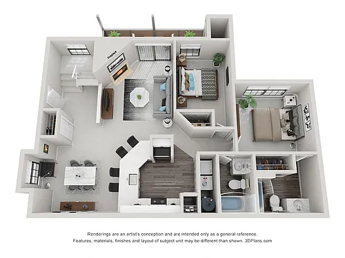 Floor plan B2