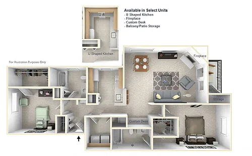 Floor plan Erin