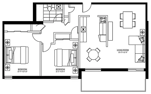 Floor plan 302