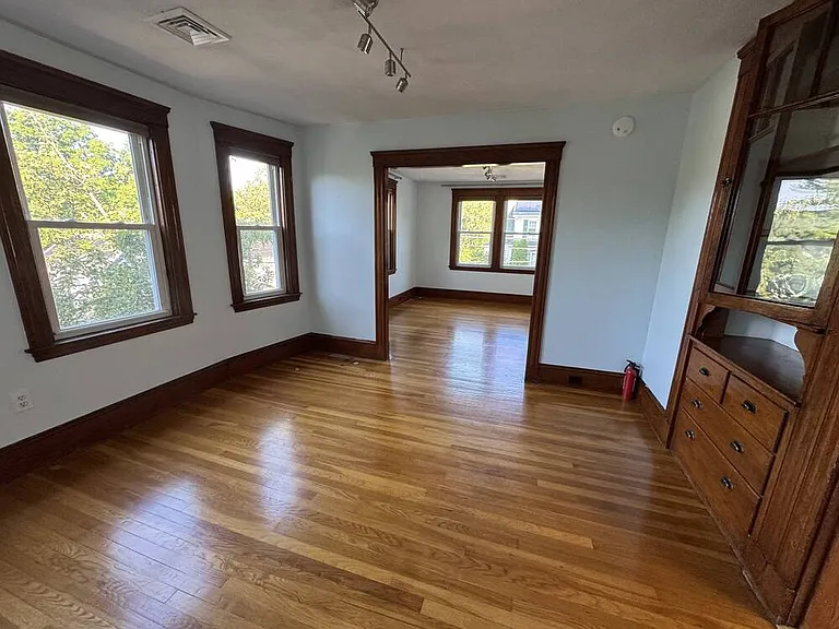 Dining + Living room.