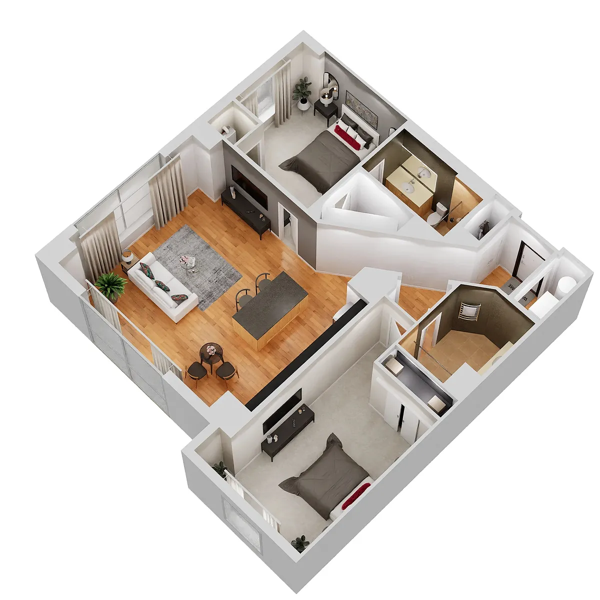 Floor plan B06