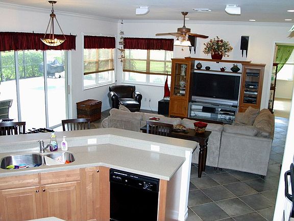 Kitchen and Family Room