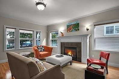 Living room on main floor (as you walk in front door)